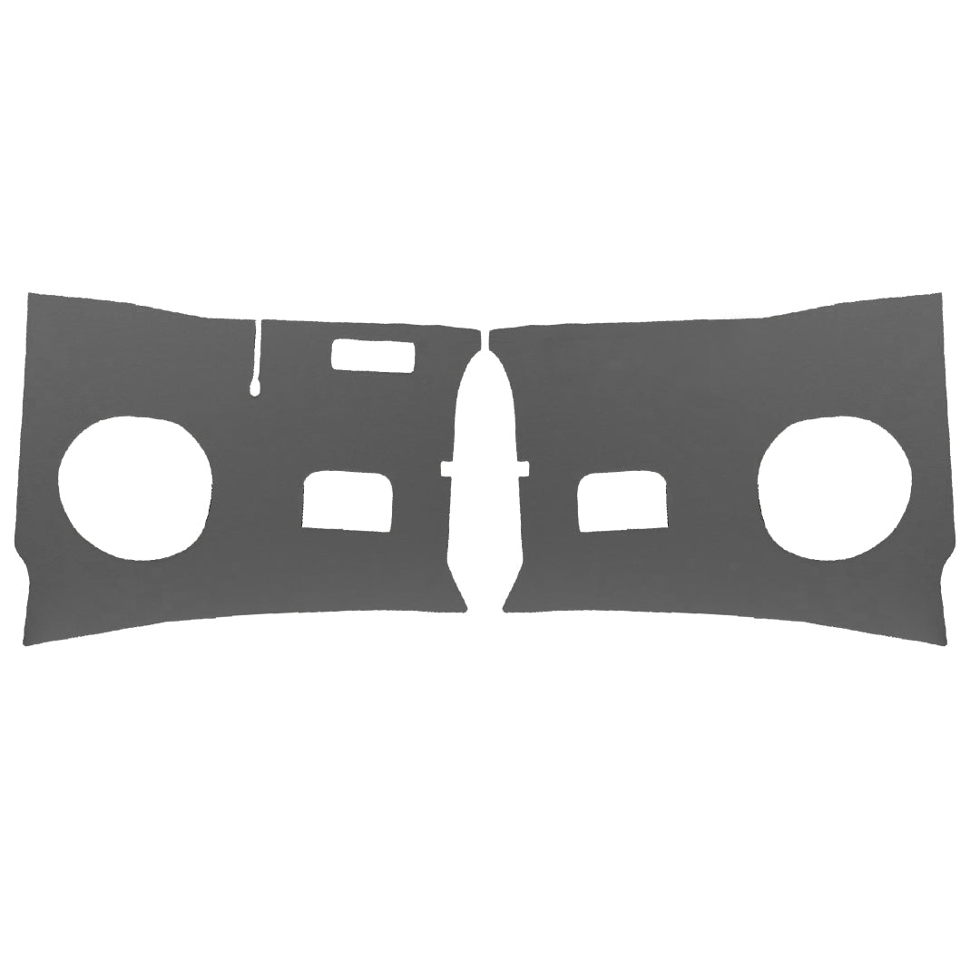 Front Kick Panels 1pr. 196467 VW Bus TMI Automotive Products