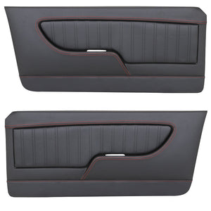 1967-68 Mercury Cougar Coupe, SPORT Molded Door Panels, 1 Pair