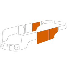 Load image into Gallery viewer, Rear Quarter Panels 3pc. - 1955-67 VW Bus
