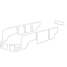Load image into Gallery viewer, Door Panels Complete 10pc. Kit - 1961-63 VW Bus
