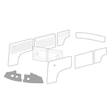 Load image into Gallery viewer, Front Kick Panels - 1971-79 VW Bus, Crew Cab
