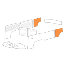 Load image into Gallery viewer, Left/Right Rear Quarter Panels, 2pc. - 1968-79 VW Bus
