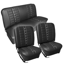Load image into Gallery viewer, Sport X Seat Upholstery (Fronts &amp; Rear) 1956-57 VW Bug Sedan

