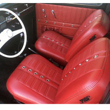 Load image into Gallery viewer, Sport X Seat Upholstery (Fronts &amp; Rear) 1956-57 VW Bug Sedan
