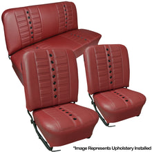 Load image into Gallery viewer, Sport X Seat Upholstery (Fronts &amp; Rear) 1956-64 VW Bug Convertible
