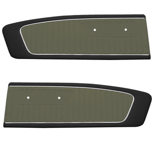 Standard Door Panels - 2 Tone - 1965 Mustang