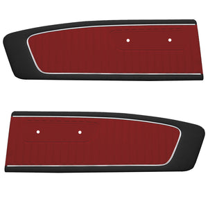 Standard Door Panels - 2 Tone - 1965 Mustang