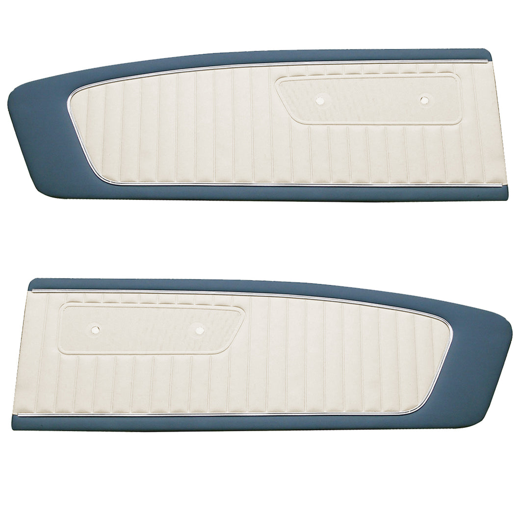 Standard Door Panels - 2 Tone - 1965 Mustang