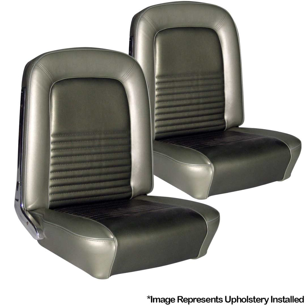 Standard Upholstery with Bucket Seats - 1967 Mustang