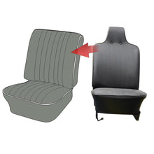 Load image into Gallery viewer, /6/8/68-72-bug-euro-seat-w-piping-gray.jpg
