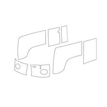 Load image into Gallery viewer, Door Panels Complete 7pc. Kit - 1955-61 VW Bus Crew Cab
