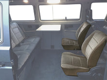 Load image into Gallery viewer, Rear Facing Jump Seat Upholstery - 2-Color Vinyl &amp; Cloth - 1985-91 Vanagon
