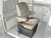 Load image into Gallery viewer, Swivel Single Center Seat Upholstery, Standard Sewn Pleats - 1985-91 Vanagon
